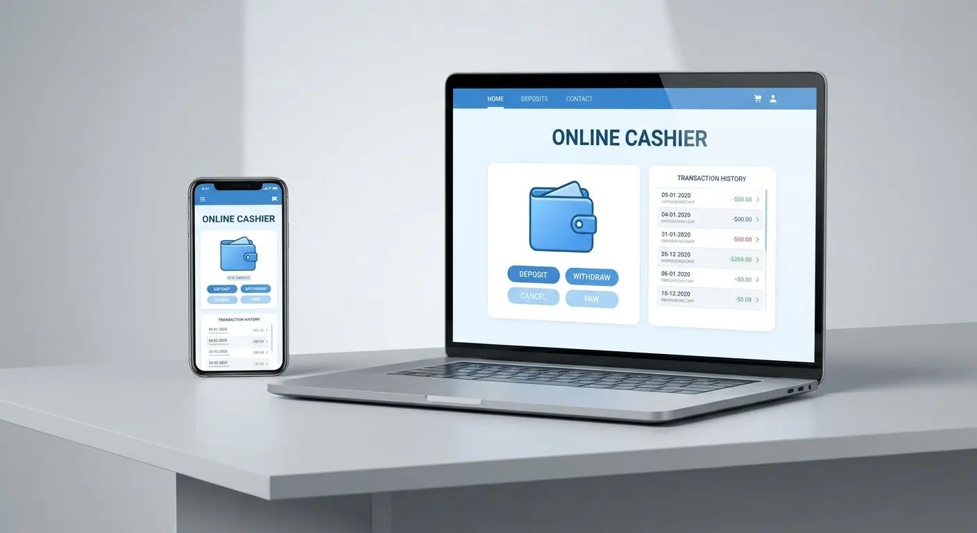 PlayOJO Oberfl&auml;che mit PayPal-&auml;hnlichem Zahlungssymbol auf Desktop und Smartphone